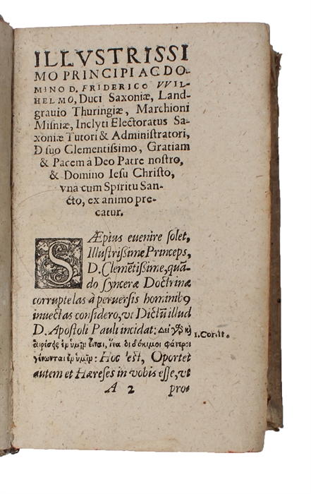 De Sacrosancta Coena Domini Nostri Iesv Christi: Tractatus, continens solida argumenta verae institutionis: cum confutatione impiorum argumentorum seu sophismatum, quibus fanatici Testamentum hoc Iesv Christi adulterare conantur (+) Disputationes anas...