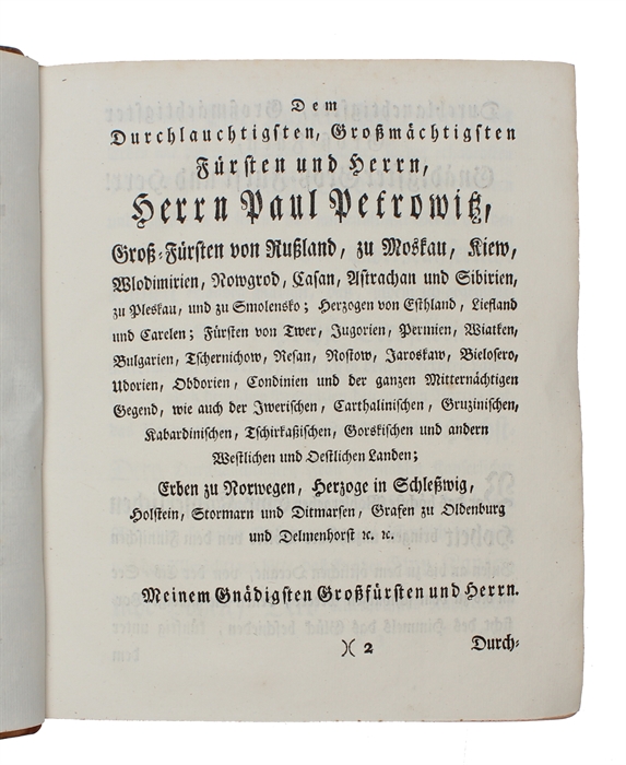 Gründliche Anleitung zur Kriegs=Baukunst. Erster Theil von Festungen oder beständigen Haupt = Kriegsgebäuden, worin die Regeln enthalten sind, wornach die innere und äussere Werke sowohl einer regulairen als irregulairen Festung auszugeben, zu zeichne...