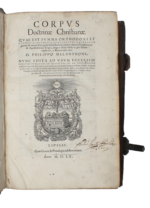 Corpus doctrinae Christianae. Quae est summa orthodoxi et Catholici dogmatis, complectens doctrinam puram & ueram Euangelij Iesu Christi secundum diuina prophetarum & apostolorum scripta, aliquot libris fideli ac pio studio explicata.