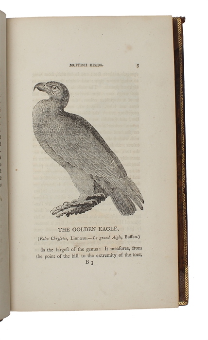 History of British Birds. The Figures engraved on Wood by T. Bewick. 2 vols. (1. Containing the History and Description of Land Birds. 2. History and Description of Water Birds).