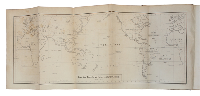 Beretning om Corvetten Galathea's Reise omkring Jorden 1845, 46 og 47. 1.-3. Deel. 