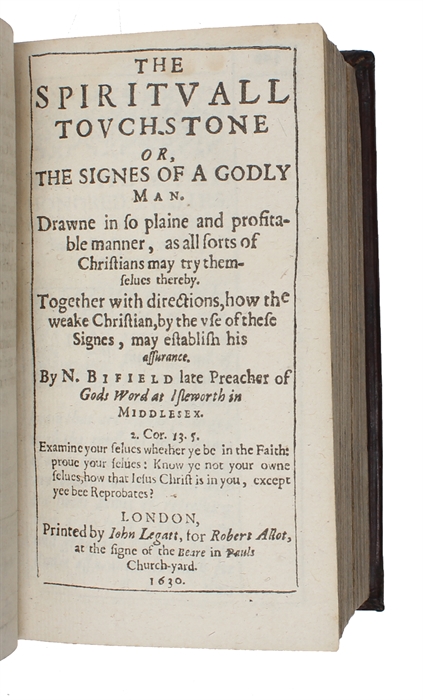 The Marrow of the Oracles of God. The seuenth edition. (+) The principles, or, The patterne of wholesome words Containing a collection of such truths as are of necessitie to be belieued unto saluation. The fourth edition. 