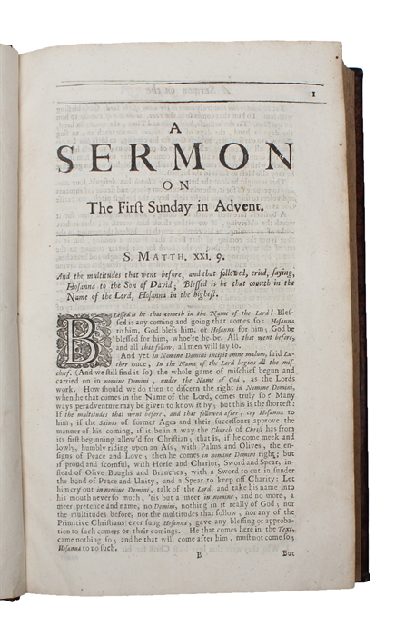 LI sermons preached by the Reverend Dr. Mark Frank (...) Being a course of sermons, beginning at Advent, and so continued through the festivals : to which is added a sermon preached at St. Pauls Cross, in the year forty-one, and then commanded to be p...