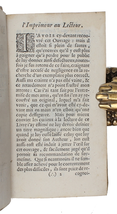 Le Conseiller d'Estat, ou Recueil des plus générales considérations servant au maniment des affaires publiques. 2 parts. 