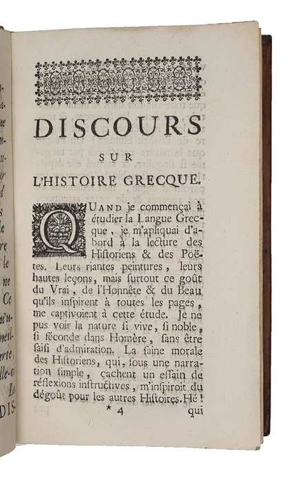 Histoire de Cyrus le Jeune et de la retraite des Dix Mille, avec un discours sur l'histoire grecque.