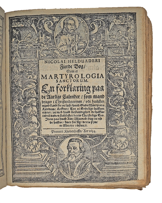 Historiarum Sacrarum Encolpodion det er, En Nye oc Nyttig Bog, om vor Herris Jesu Christi, sampt hans hellige Apostlers, Confessorum oc Martyrers Liff ocg leffnets Historie, udi huilcken findis Aaret, Maaneden oc Dagen, paa huilcke alting er skeed, oc...