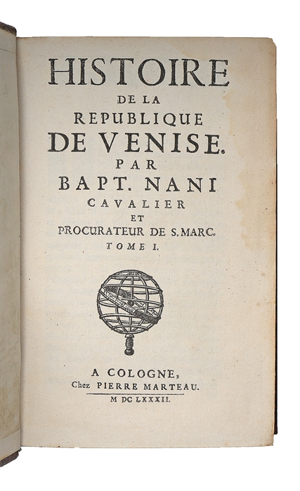 Histoire de la Republique de Venise. 4 parts (all).