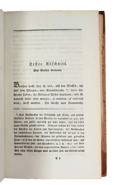 Anleitung, vermittelst der dephlogistisirten Salzsaure zu jeder Jahreszeit vollkommen weiss, geschwind, sicher und wohlfeil zu bleichen. Dritte vemiehrte und verbesserte Auflage. 