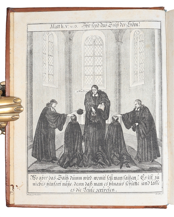 Das Saltz der Erden, das ist nach Matth. V, 13. die christliche Schuldigkeit der Lehrer und Zuhörer: In dreyen Theilen, nemlich, 
1) VII. Betrachtungen;
2) LXXXIII. Hallischen Ordinations-Reden;
3) LXXXIII. Magdeb. Ordinations-Reden.