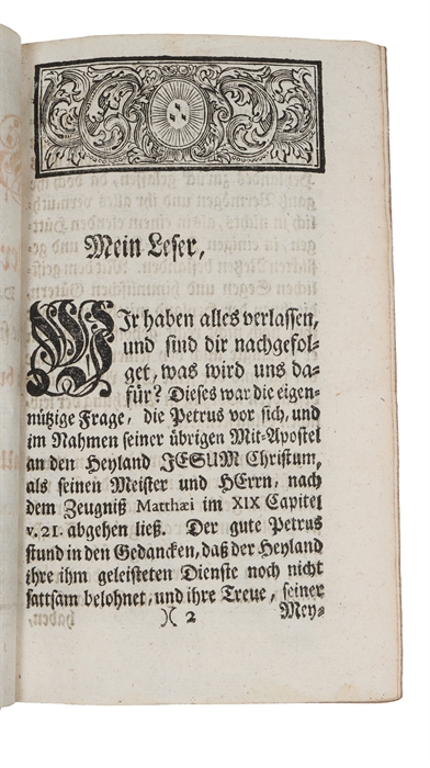 Erkenntniss der Glaubens-Lehren zur Beförderung der zeitlichen Glückseeligkeit (+) Der Vernunfft und Schrifftmäßigen Anweisung zur Betrachtung des Todes. 2 parts.