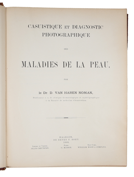 Casuistique et diagnostic photographique des maladies de la peau.