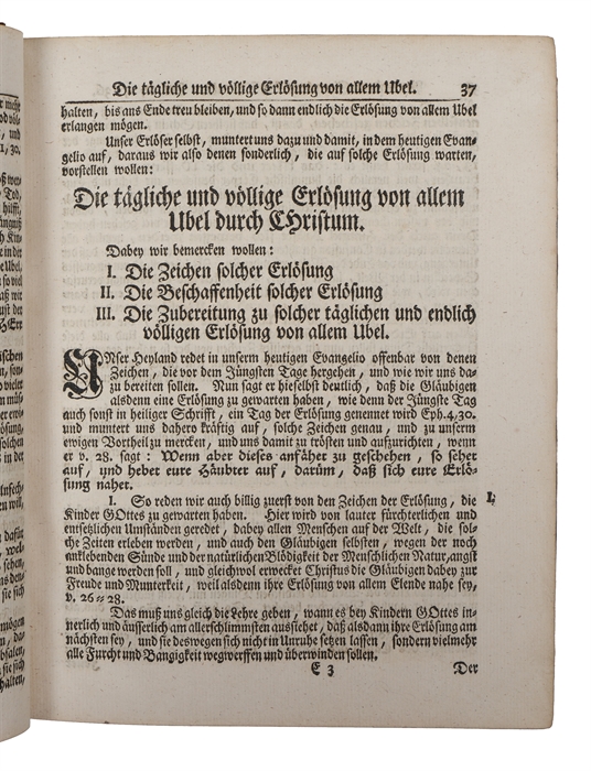 Die Gnade und Wahrheit die durch Jesum Christum worden ist, bey den ordentlichen Sonn- und Fest-Tags Evangelien, nebst vier Passions-Predigten, der Gemeine Gottes zu Tondern vorgetragen, und auf Verlangen dem Druck übergeben. 2 parts.