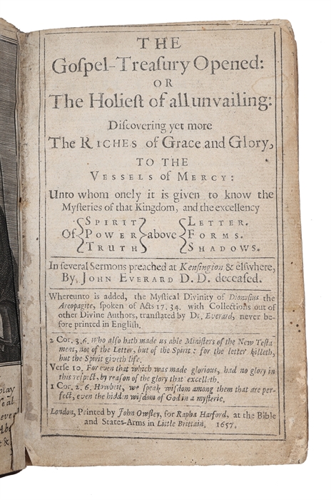 The Gospel treasury opened, or, The holiest of all unvailing discovering yet more the riches of grace and glory to the vessels of mercy. 2 parts. 