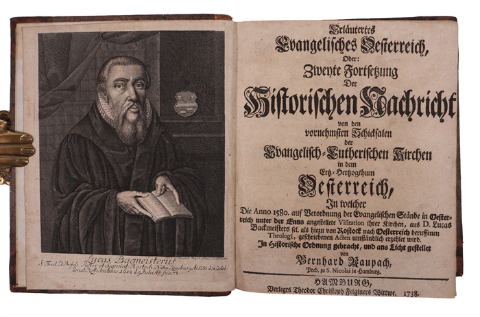 Evangelisches Österreich, das ist, Historische Nachricht von den vornehmsten Schicksalen der Evangelisch Lutherischen Kirchen in dem Erz-Herzogthum Oesterreich. Vols. 1-4 (out of 5)