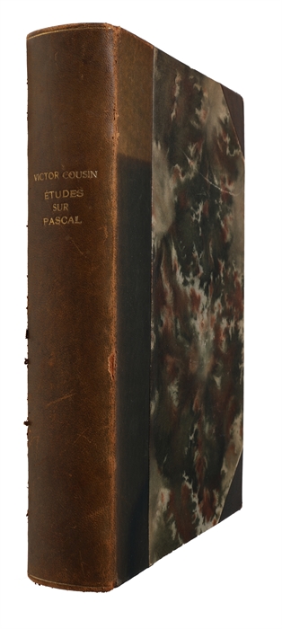 Études sur Pascal. Cinquième édition revue et aumentée.