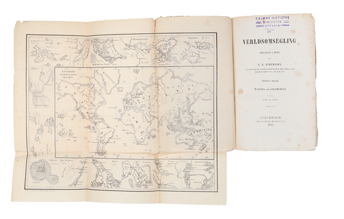 En verldsomsegling skildrad i bref af N.J. Andersson, naturforskare under expeditionen med fregatten Eugenie åren 1851, 1852 och 1853. 3 vols. 