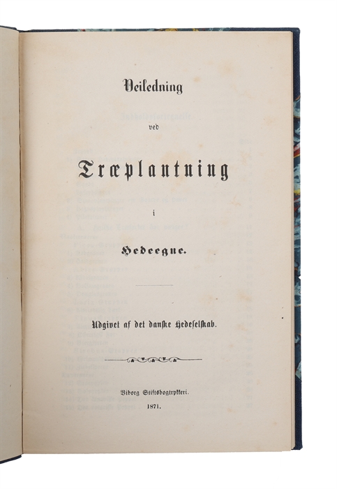Veiledning ved Træplantning i Hedeegne.