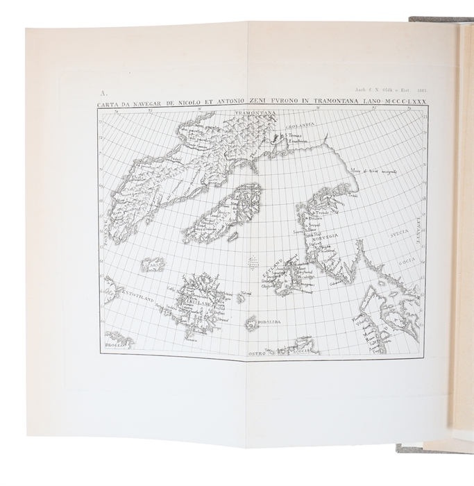 Zeni'ernes Reiser i Norden. Kritisk Fremstilling af de sidste Tiaars vigtige Bidrag til Forstaaelsen af Venetianerne Zeni's Ophold i Norden og Reiser i dette mellem Aarene 1390 og 1405. (Offprint from "Aarbøger for Nordisk Oldkyndighed og Historie").