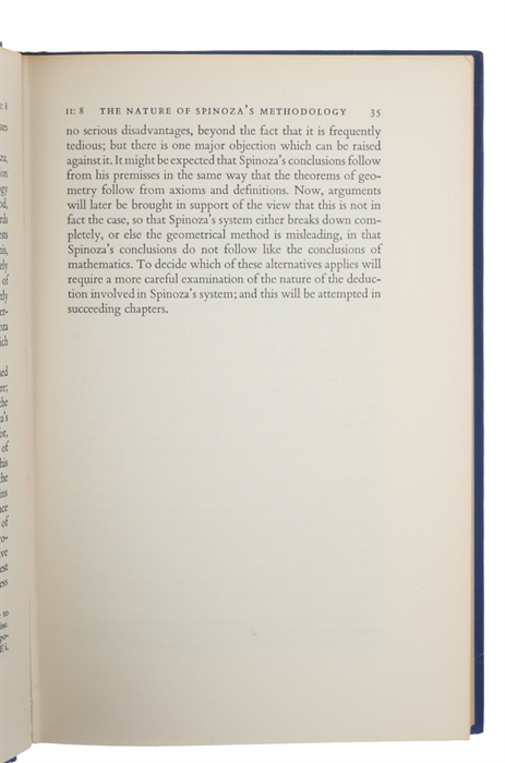 Spinoza's Theory of Knowledge.