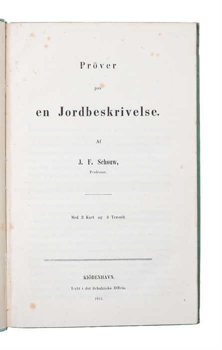 Pröver paa en Jordbeskrivelse.