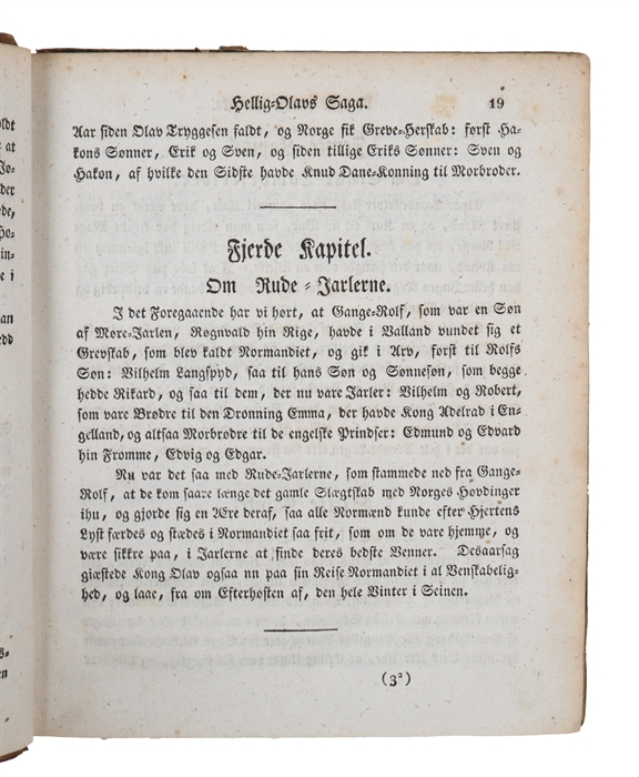 Norges Konge=Krønike. Fordansket ved Nik. Fred. Sev. Grundtvig. 1.-3. deel.