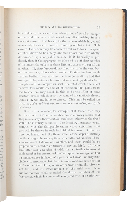 A System of Logic, Ratiocinative and Inductive, Being a Connected View of the Principal Evidence, and the Methods of Scientific Investigation. In Two Volumes. 2 vols.