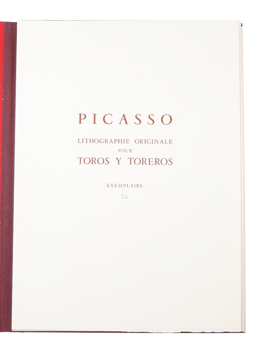 Picasso. Toros y Toreros.