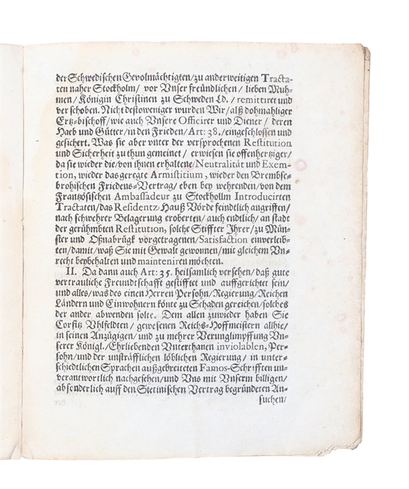 Jus feciale Armatae Daniae. Nebenst kurzem Entwurff vieler hocherheblichen Bewegnussen…