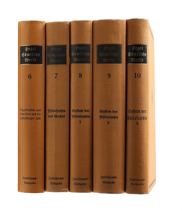 Sämtliche Werke. Jubiläumsausgabe in zwanzig Bänden. 22 vols (complete).