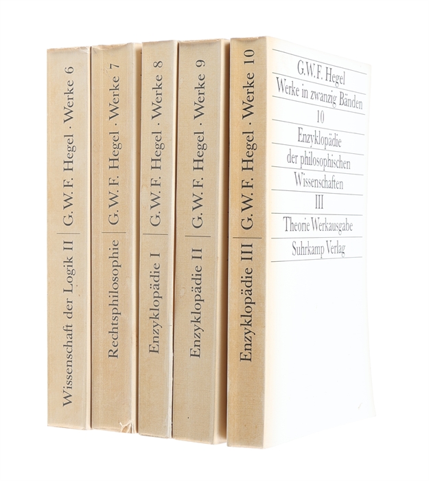 Werke in zwanzig Bänden. (21 volumes. Complete).