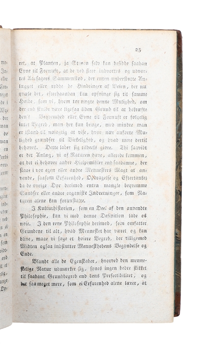 Elementer til Historiens Philosophie i Forelæsninger holdne i Vinteren 1806-1807. To Dele.