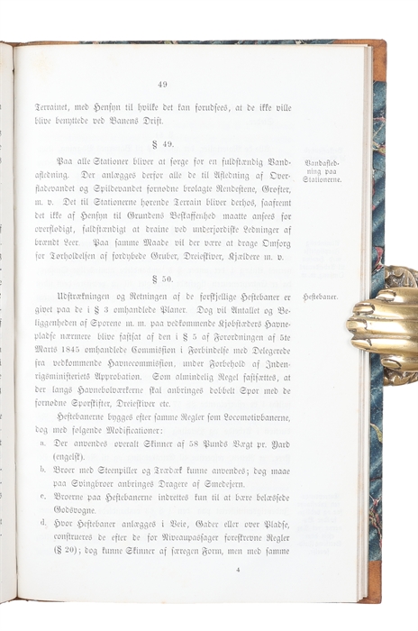 Contract om Anlæg og Drift af Jernbaner i Kongeriget.