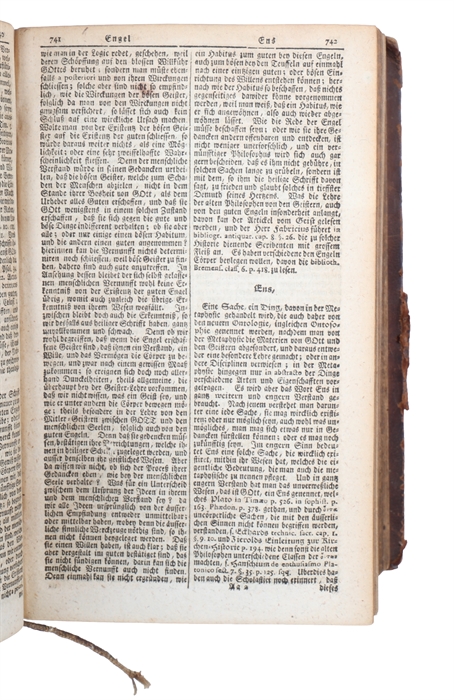 Philosophisches Lexicon, Darinnen Die in allen Theilen der Philosphie, als Logic, Metaphysic, Physic, Pneumatic, Ethic, naturlichen Theologie und RechtsGelehrsamkeit...