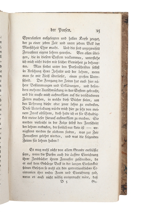 Ormuzd's lebendiges Wort an Zoroaster oder Zend-Avesta