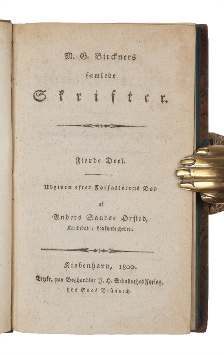 Samlede Skrifter. 4 vols. 