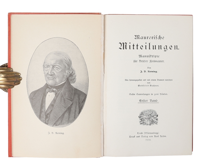Maurerische Mitteilungen. Manuskripte für Brüder Freimaurer. 2 vols.