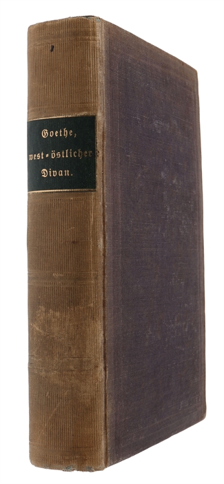 West-oestlicher Divan.