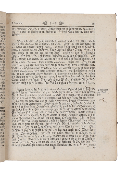 Almindelig Kirke=Historie, Fra Christendomens første Begyndelse, Til Lutheri Reformation, Med nogle Anmærkninger Over de udi Historien omtalte Cyclis og Aars-Beregninger. Tomus I-II.