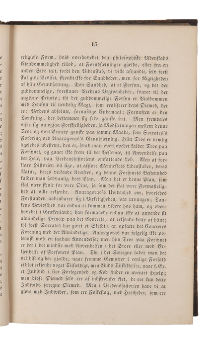 Forelæsninger over Historiens Philosophie. Udgivne af Dr. Eduard Gans. Andet Oplag besørget af Dr. Karl Hegel. Oversatte af S. Kattrup.