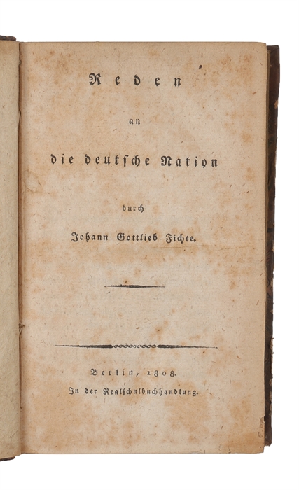 Reden an die deutsche Nation.