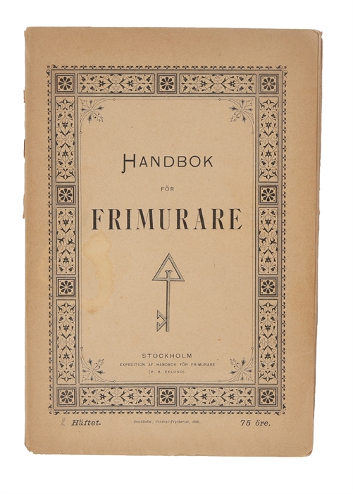 Handbok för frimurare. Häftet 2 - 22.