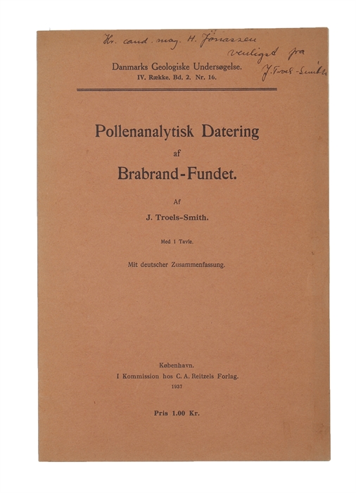 Pollenanalytisk Datering af Brabrand-Fundet.