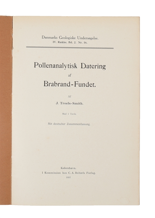 Pollenanalytisk Datering af Brabrand-Fundet.