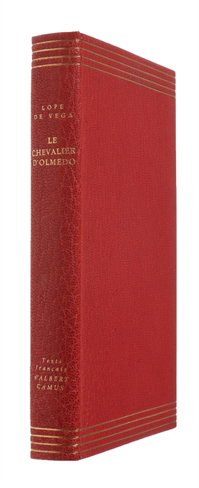Le chevalier d'Olmedo. comédie dramatique en trios journées. Texte francais d' Albert Camus. 