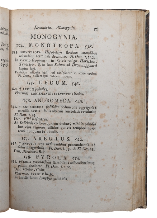 Flora Friderichsdalina sive Methodo descriptio Plantarum in Agro Fridrichsdalensi simulque per Regnum Daniæ crescentium cum Characteribus genericis & specificis;...ac Speciebus pluribus in Dania nuper detectis.