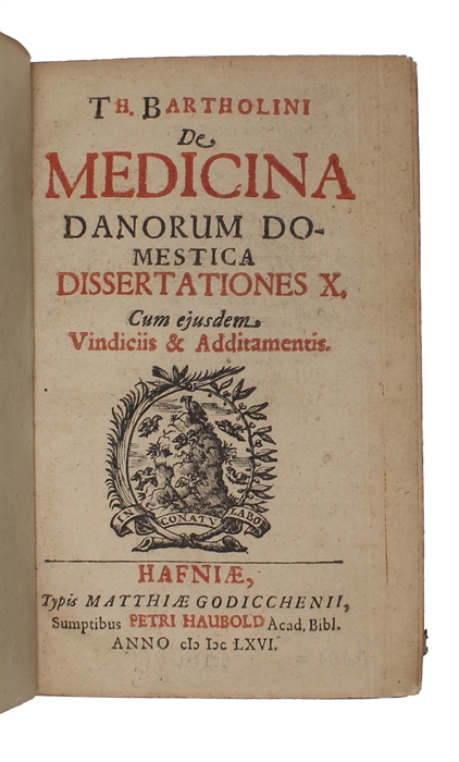 De Medicina Danorum domestica dissertationes X. Cum ejusdem Vindiciis & Additamentis.