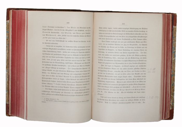 Geschichte Aegyptens undter den Pharaonen. Nach den Denkmälern. Erste Deutsche Ausgabe.