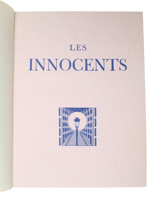 Les Innocents. Eaux-Fortes de Dignimont. Paris, Émile Hazan & Cie, (1930).