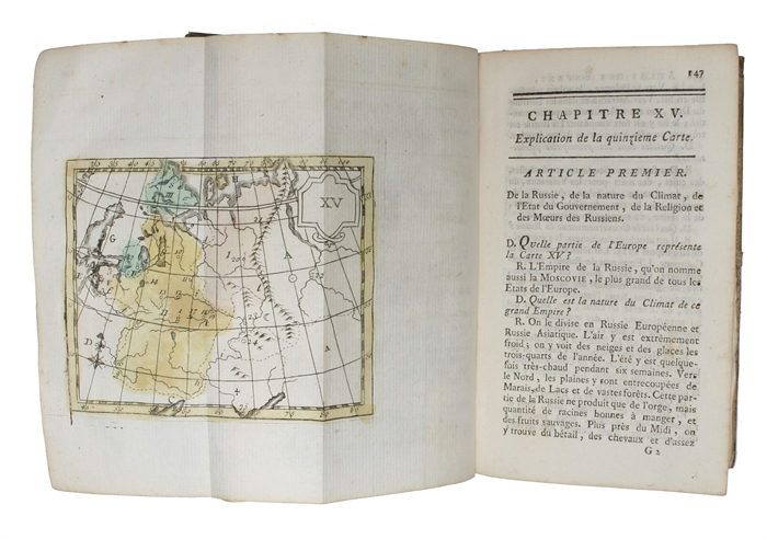 Atlas des Enfans, ou nouvelle Méthode pour apprendre la Geographie, avec un nouveau Traité de la Sphere,...Nouvelle Édition corrigée & augmentée.