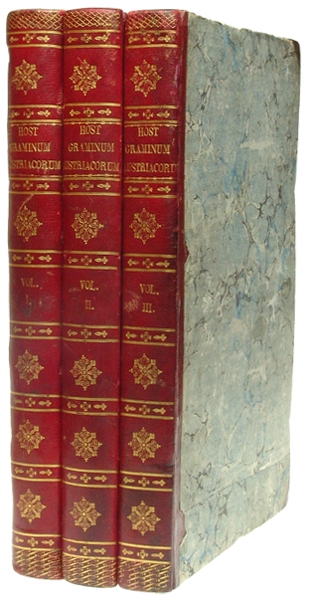 Icones et Descriptiones Graminum Austriacorum. Vol. 1-3 (of 4).